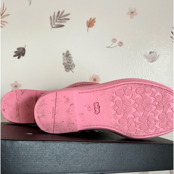 Coach Sylvie leather sandals - Picture 6 of 6